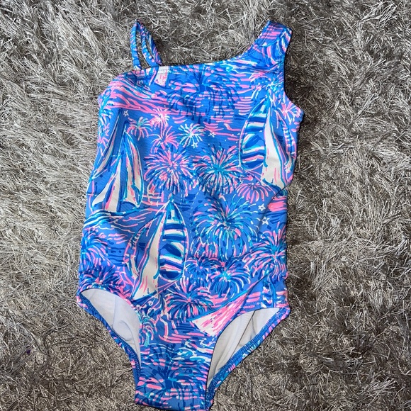 Lilly Pulitzer Other - Girls Lilly Pulitzer One Piece Bathing Suit 💙